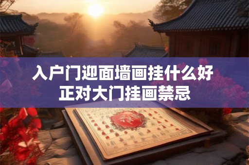 入户门迎面墙画挂什么好 正对大门挂画禁忌 入户门迎面墙画挂什么好 正对大门挂画禁忌
