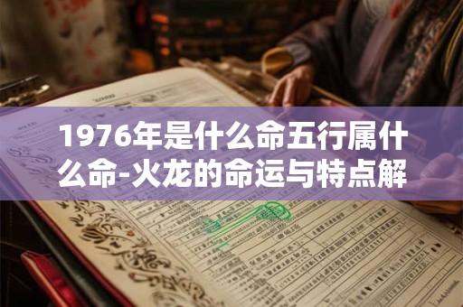 1976年是什么命五行属什么命-火龙的命运与特点解析 1976年是什么命五行属什么命-火龙的命运与特点解析