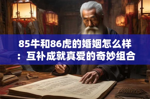 85牛和86虎的婚姻怎么样：互补成就真爱的奇妙组合