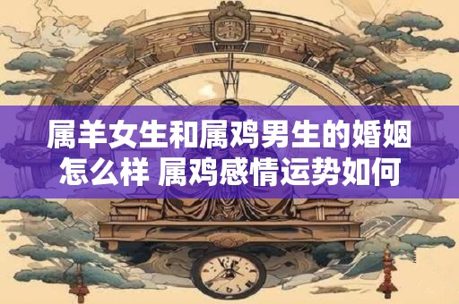 属羊女生和属鸡男生的婚姻怎么样 属鸡感情运势如何