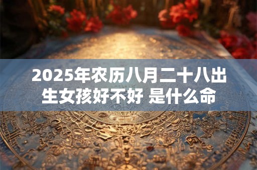 2025年农历八月二十八出生女孩好不好 是什么命