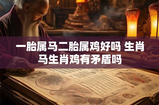 一胎属马二胎属鸡好吗 生肖马生肖鸡有矛盾吗 一胎属马二胎属鸡好吗 生肖马生肖鸡有矛盾吗