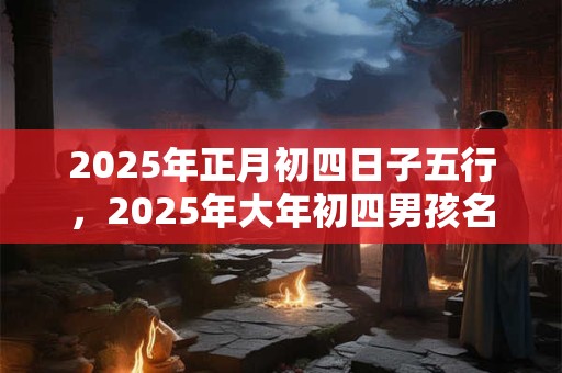 2025年正月初四日子五行，2025年大年初四男孩名字取名