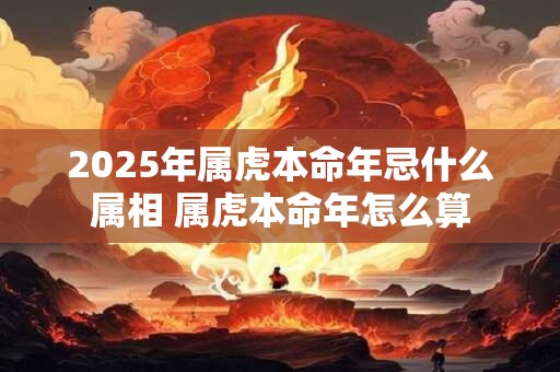 2026年属虎本命年忌什么属相 属虎本命年怎么算 2026年属虎本命年忌什么属相 属虎本命年怎么算