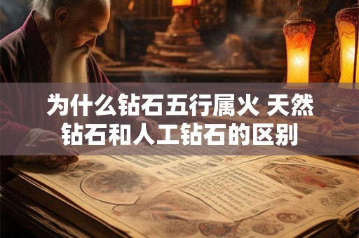 为什么钻石五行属火 天然钻石和人工钻石的区别