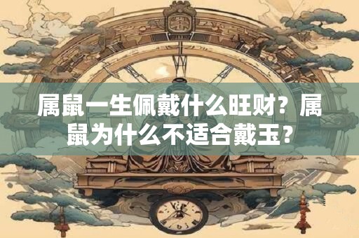属鼠一生佩戴什么旺财？属鼠为什么不适合戴玉？
