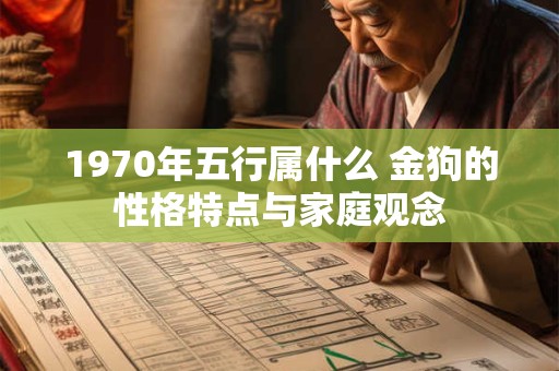 1970年五行属什么 金狗的性格特点与家庭观念 1970年五行属什么 金狗的性格特点与家庭观念