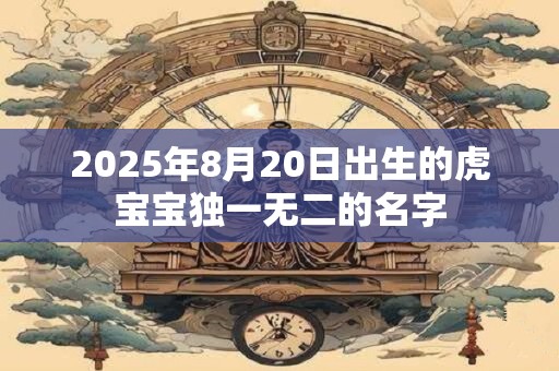 2025年8月20日出生的虎宝宝独一无二的名字