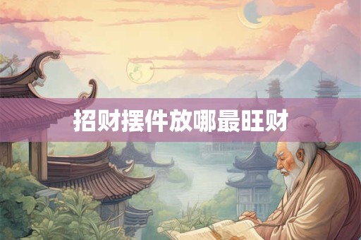 招财摆件放哪最旺财