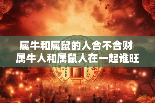 属牛和属鼠的人合不合财 属牛人和属鼠人在一起谁旺谁 属牛和属鼠的人合不合财 属牛人和属鼠人在一起谁旺谁
