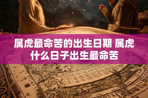 属虎最命苦的出生日期 属虎什么日子出生最命苦