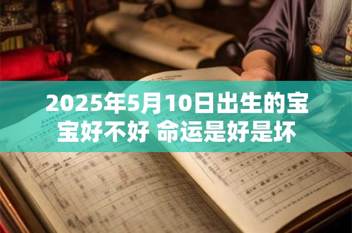 2025年5月10日出生的宝宝好不好 命运是好是坏