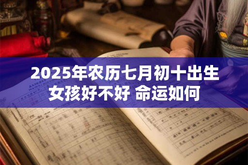 2025年农历七月初十出生女孩好不好 命运如何