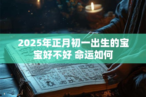 2025年正月初一出生的宝宝好不好 命运如何
