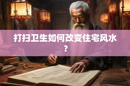 打扫卫生如何改变住宅风水？