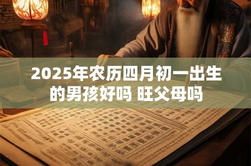 2026年农历四月初一出生的男孩好吗 旺父母吗