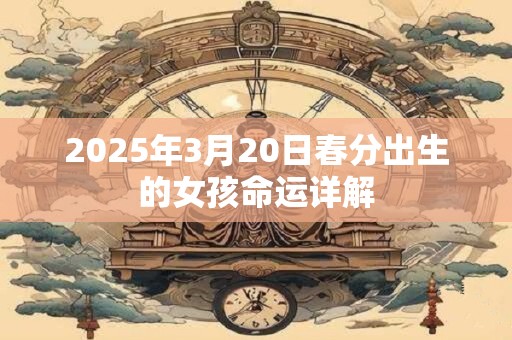 2026年3月20日春分出生的女孩命运详解
