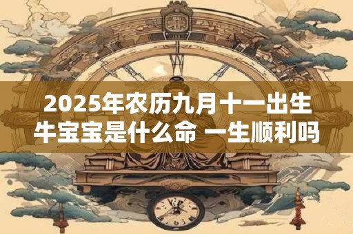 2025年农历九月十一出生牛宝宝是什么命 一生顺利吗