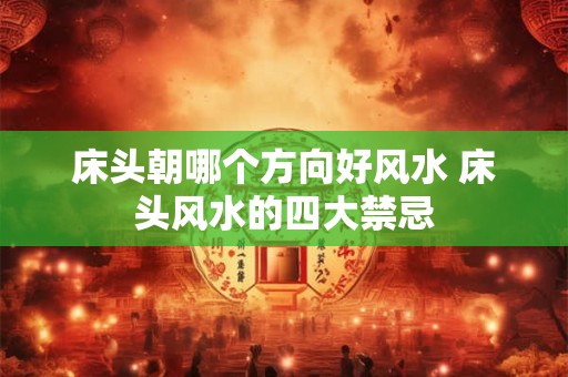 床头朝哪个方向好风水 床头风水的四大禁忌