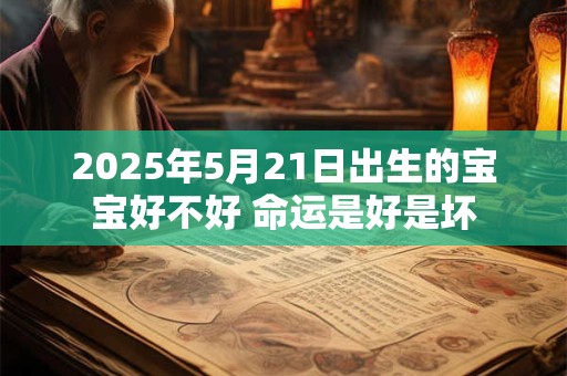 2025年5月21日出生的宝宝好不好 命运是好是坏