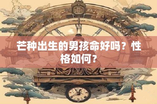 芒种出生的男孩命好吗?性格如何? 芒种出生的男孩命好吗?性格如何?