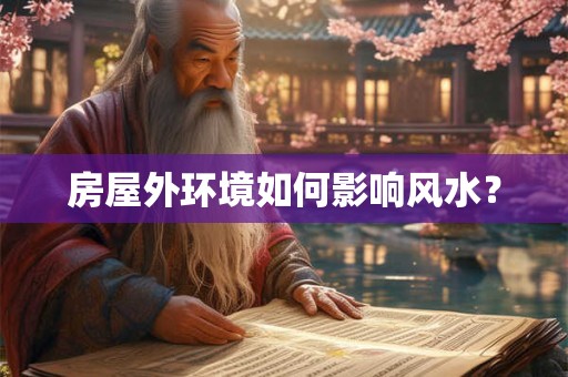 房屋外环境如何影响风水？