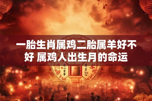 详细阅读:一胎生肖属鸡二胎属羊好不好 属鸡人出生月的命运 一胎生肖属鸡二胎属羊好不好 属鸡人出生月的命运