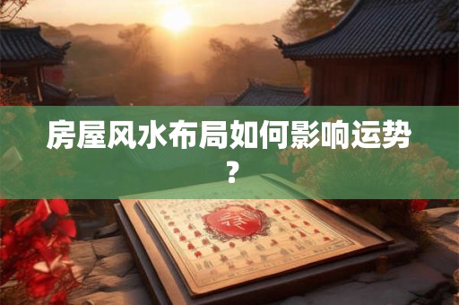 房屋风水布局如何影响运势？