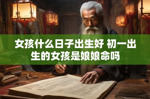 女孩什么日子出生好 初一出生的女孩是娘娘命吗
