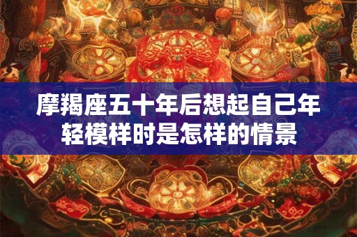 摩羯座五十年后想起自己年轻模样时是怎样的情景