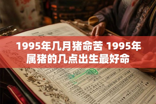 1995年几月猪命苦 1995年属猪的几点出生最好命