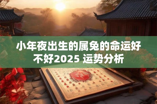 小年夜出生的属兔的命运好不好2025 运势分析 小年夜出生的属兔的命运好不好2025 运势分析