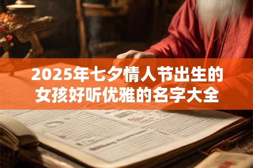 2025年七夕情人节出生的女孩好听优雅的名字大全