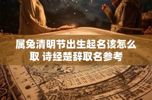 属兔清明节出生起名该怎么取 诗经楚辞取名参考