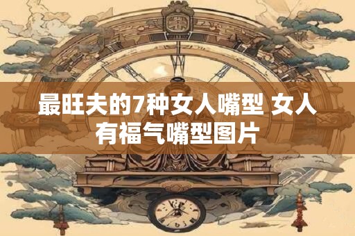 最旺夫的7种女人嘴型 女人有福气嘴型图片