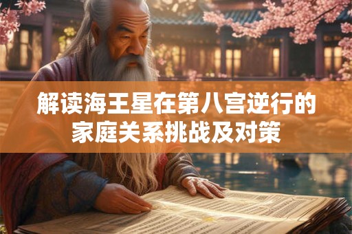 解读海王星在第八宫逆行的家庭关系挑战及对策