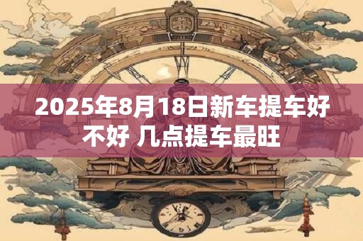 2025年8月18日新车提车好不好 几点提车最旺