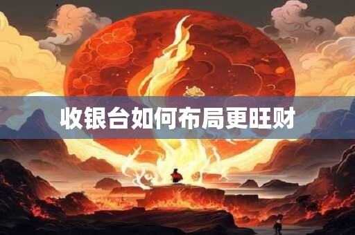 收银台如何布局更旺财