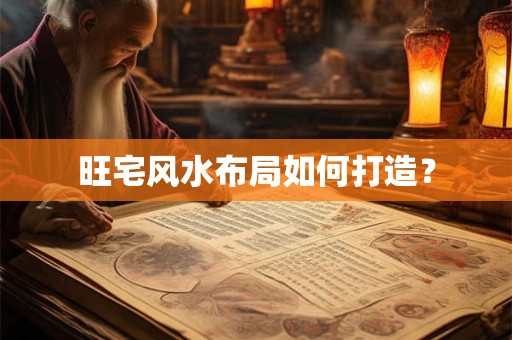 旺宅风水布局如何打造？