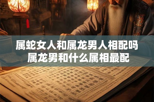 属蛇女人和属龙男人相配吗 属龙男和什么属相最配