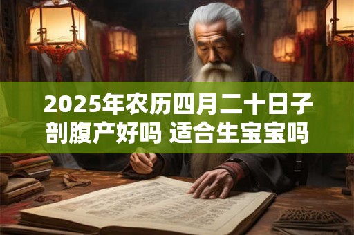 2025年农历四月二十日子剖腹产好吗 适合生宝宝吗