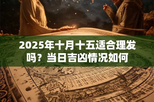 2025年十月十五适合理发吗？当日吉凶情况如何