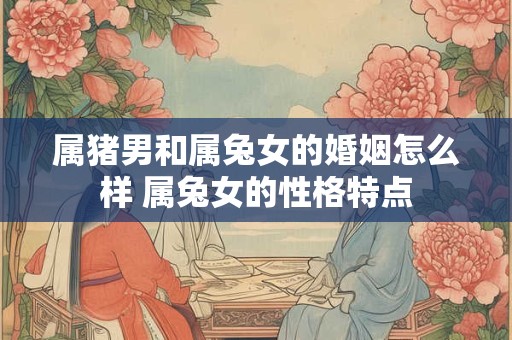 属猪男和属兔女的婚姻怎么样 属兔女的性格特点
