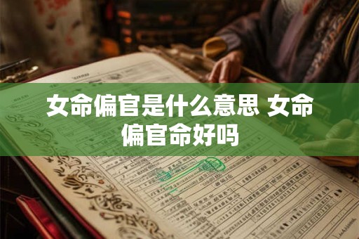女命偏官是什么意思 女命偏官命好吗 女命偏官是什么意思 女命偏官命好吗