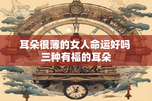 耳朵很薄的女人命运好吗 三种有福的耳朵 耳朵很薄的女人命运好吗 三种有福的耳朵