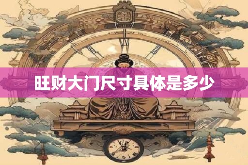 旺财大门尺寸具体是多少 旺财大门尺寸具体是多少