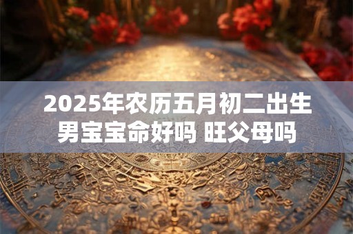 2025年农历五月初二出生男宝宝命好吗 旺父母吗
