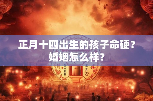 正月十四出生的孩子命硬?婚姻怎么样? 正月十四出生的孩子命硬?婚姻怎么样?