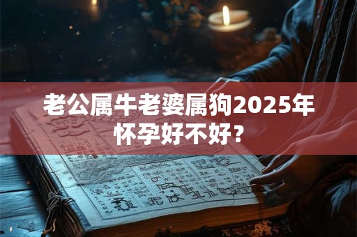 老公属牛老婆属狗2026年怀孕好不好? 老公属牛老婆属狗2026年怀孕好不好?