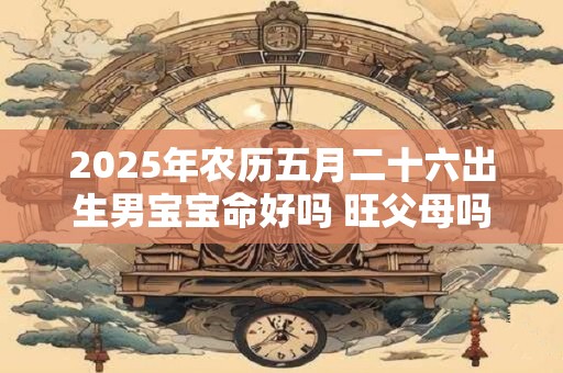 2026年农历五月二十六出生男宝宝命好吗 旺父母吗